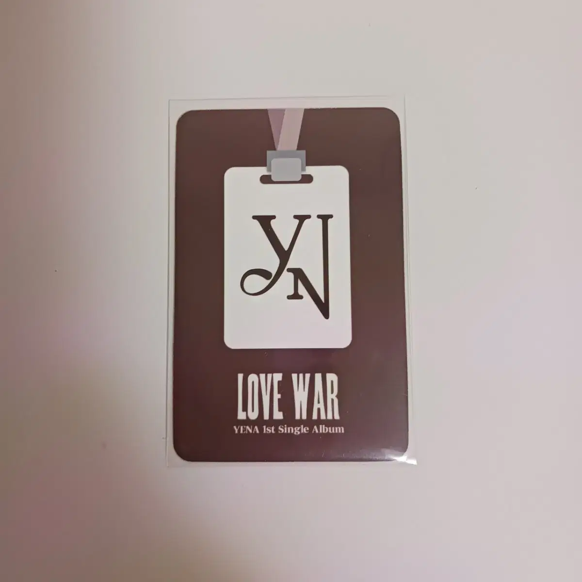 최예나 LOVE WAR 포토카드 포카 앨포 반택포함