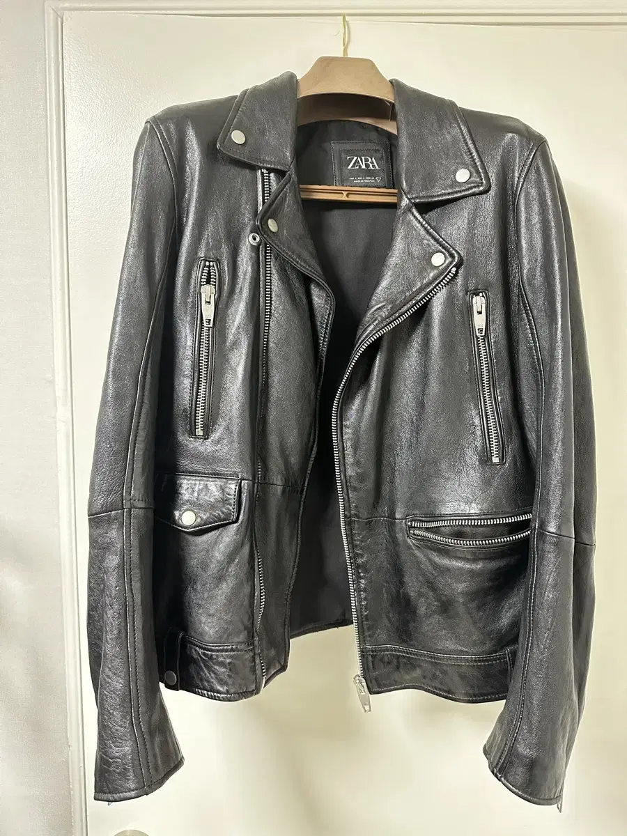 Zara Sheepskin Rider Jacket