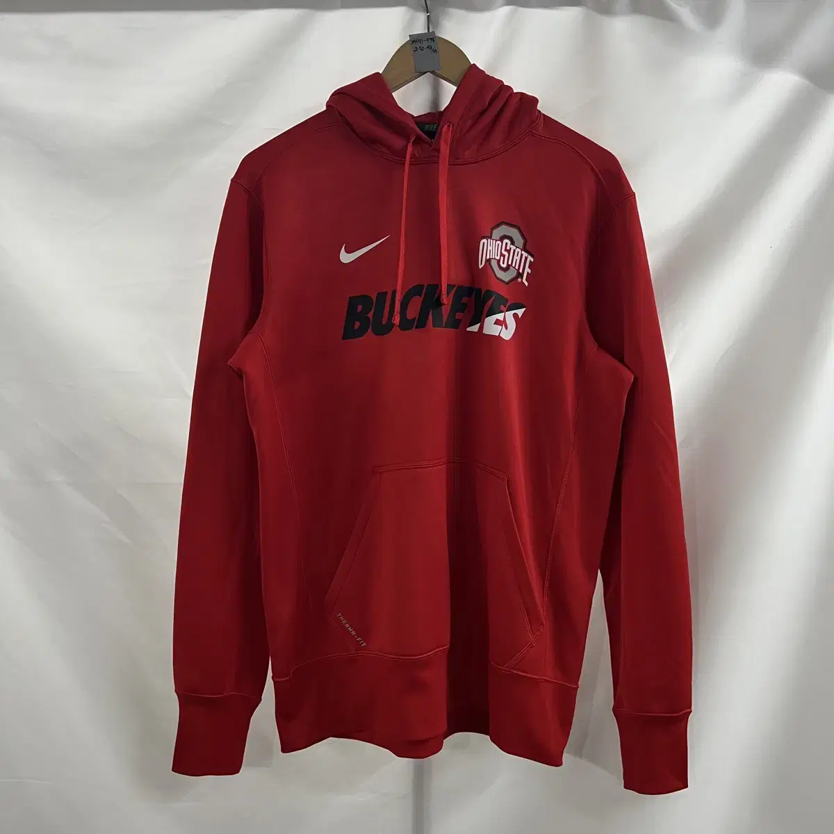 [Authentic/L] Nike Ohio State Thermafit Red Hoodie