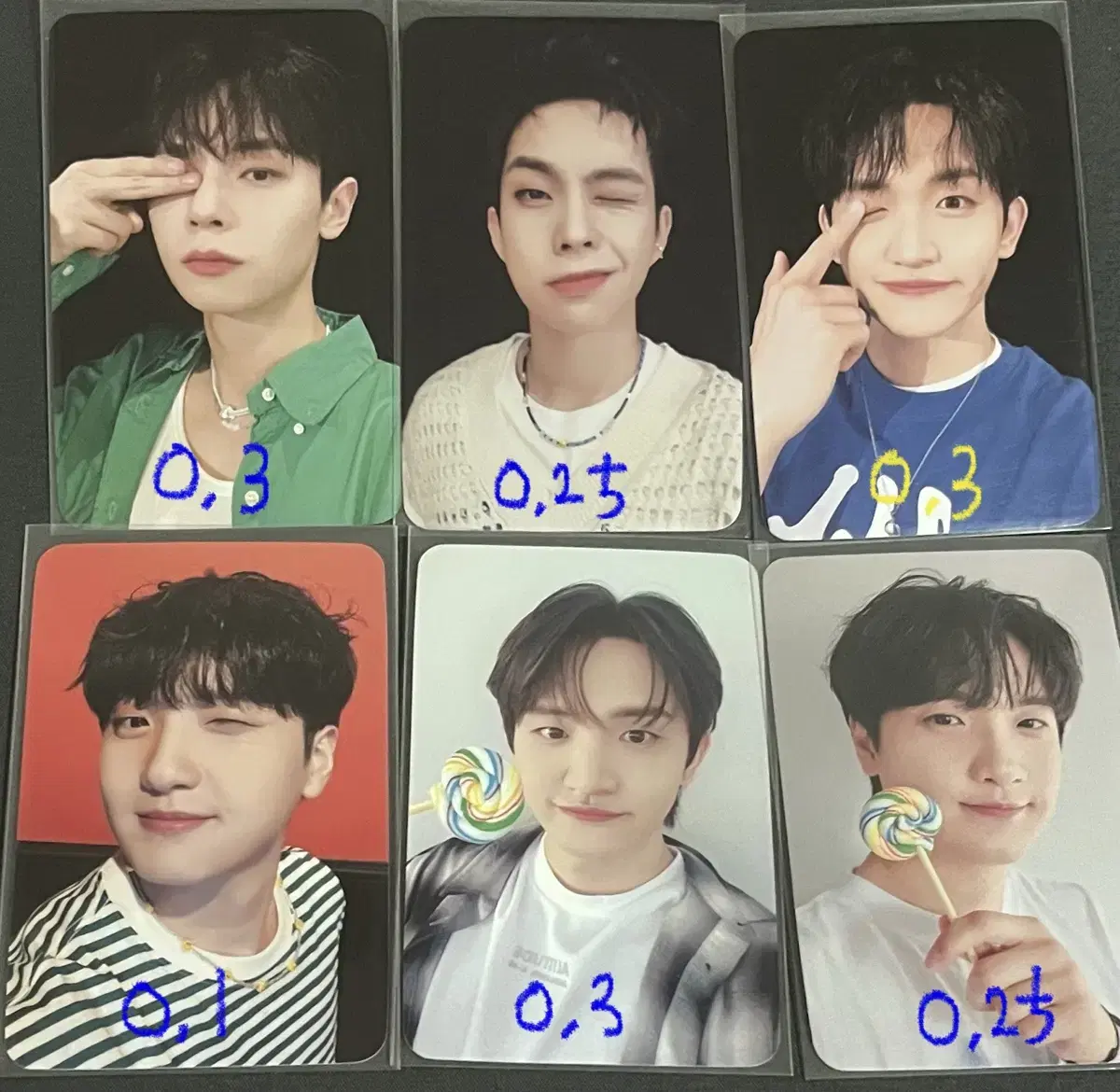 Lucy photocard wts cheap! shin yechan choi sangyeop cho wonsang shin gwangil