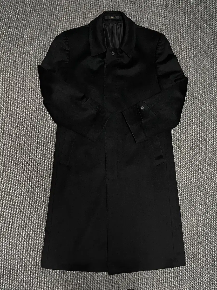 L] DAKS 100% Cashmere Balmacan Coat