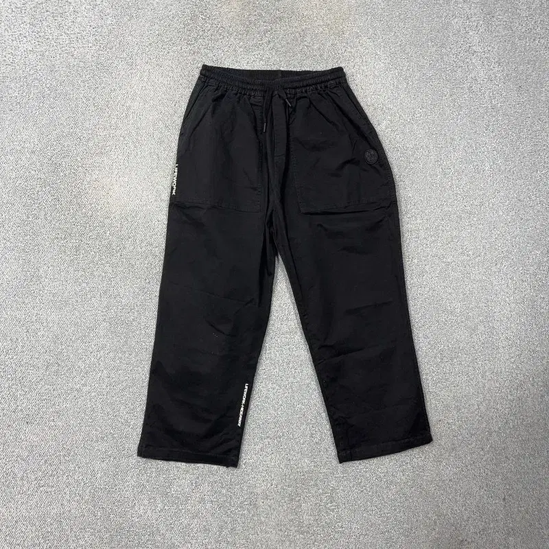 Lifework Logo Banded Black Trousers L