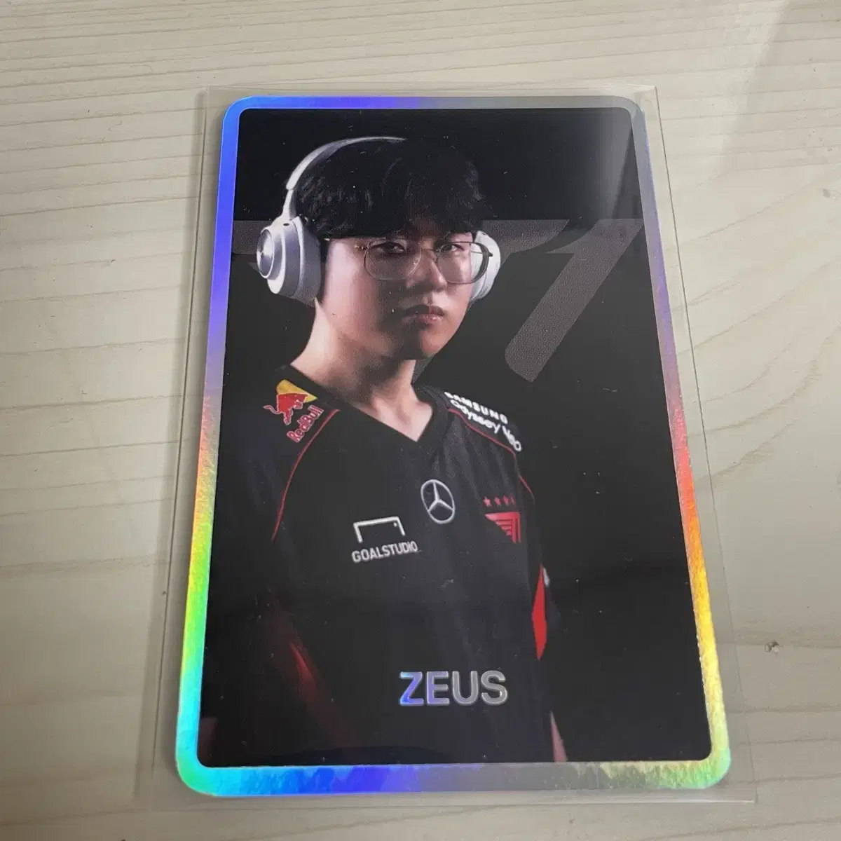 TiOne Zeus Steel Series Photocard