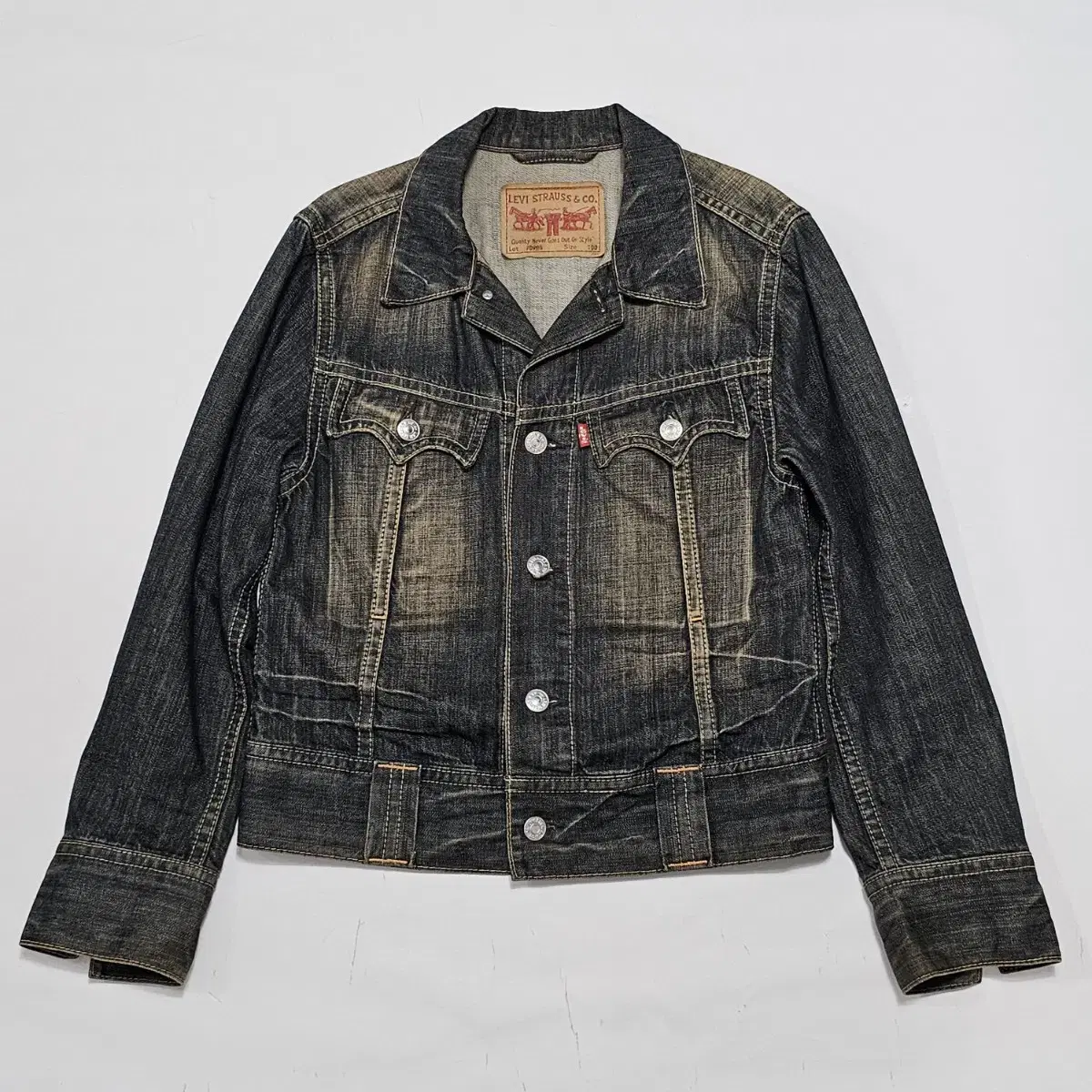 Levi's 70905 Type 1 Black Jeans Jacket