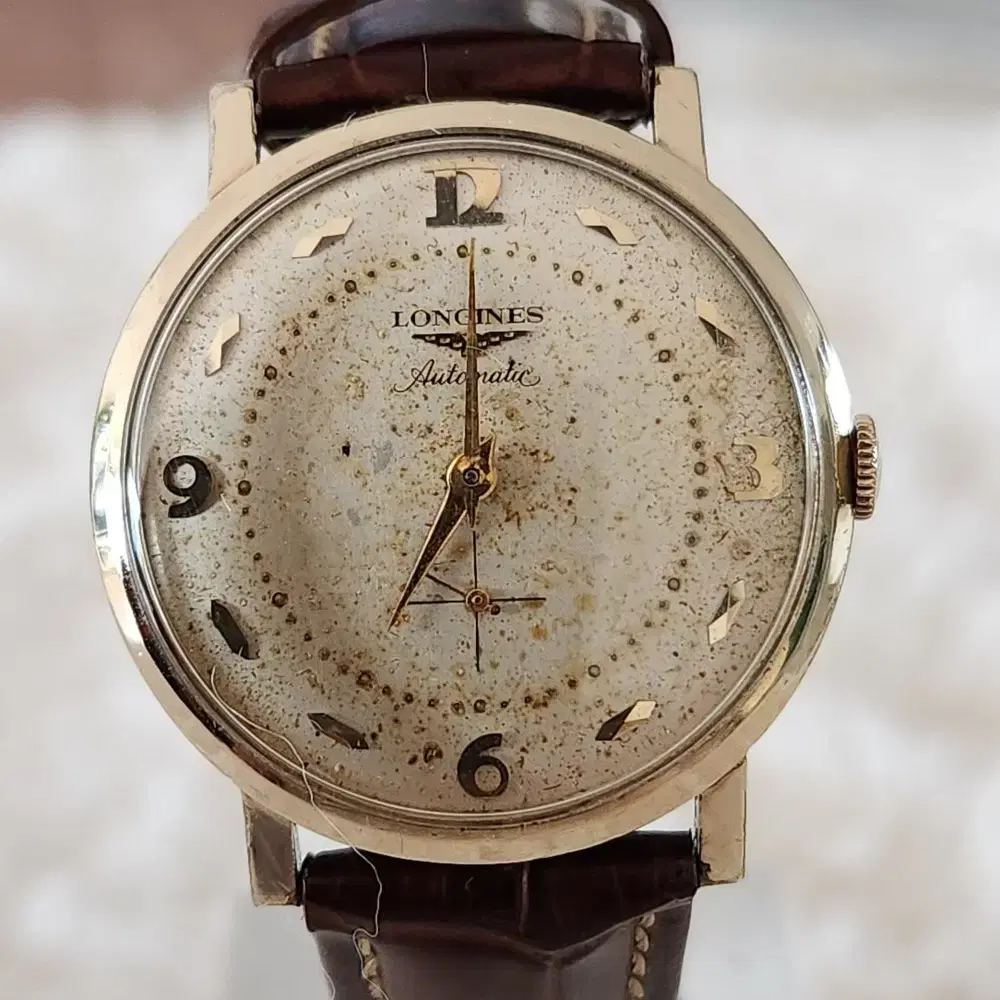 # 138 )  LONGINES  RARE  VINTAGE