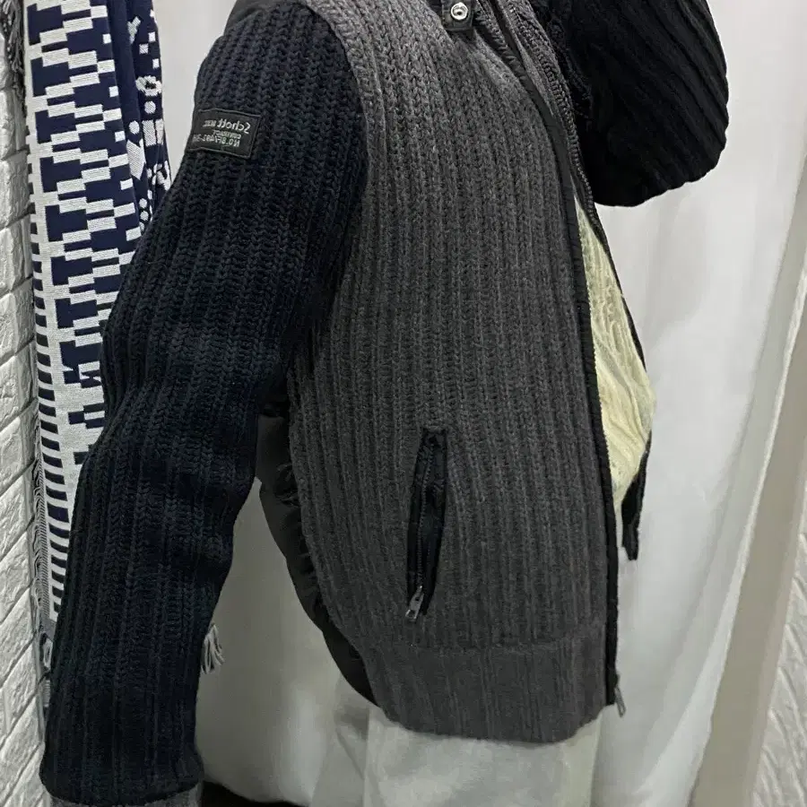 Schott nyc Knit&padded Jacket