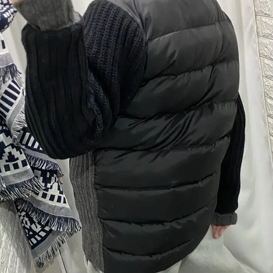 Schott nyc Knit&padded Jacket