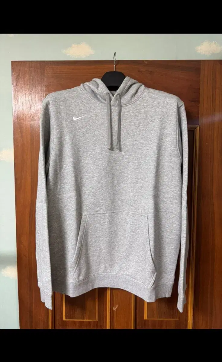 L) Nike Hoodie Gray Gray