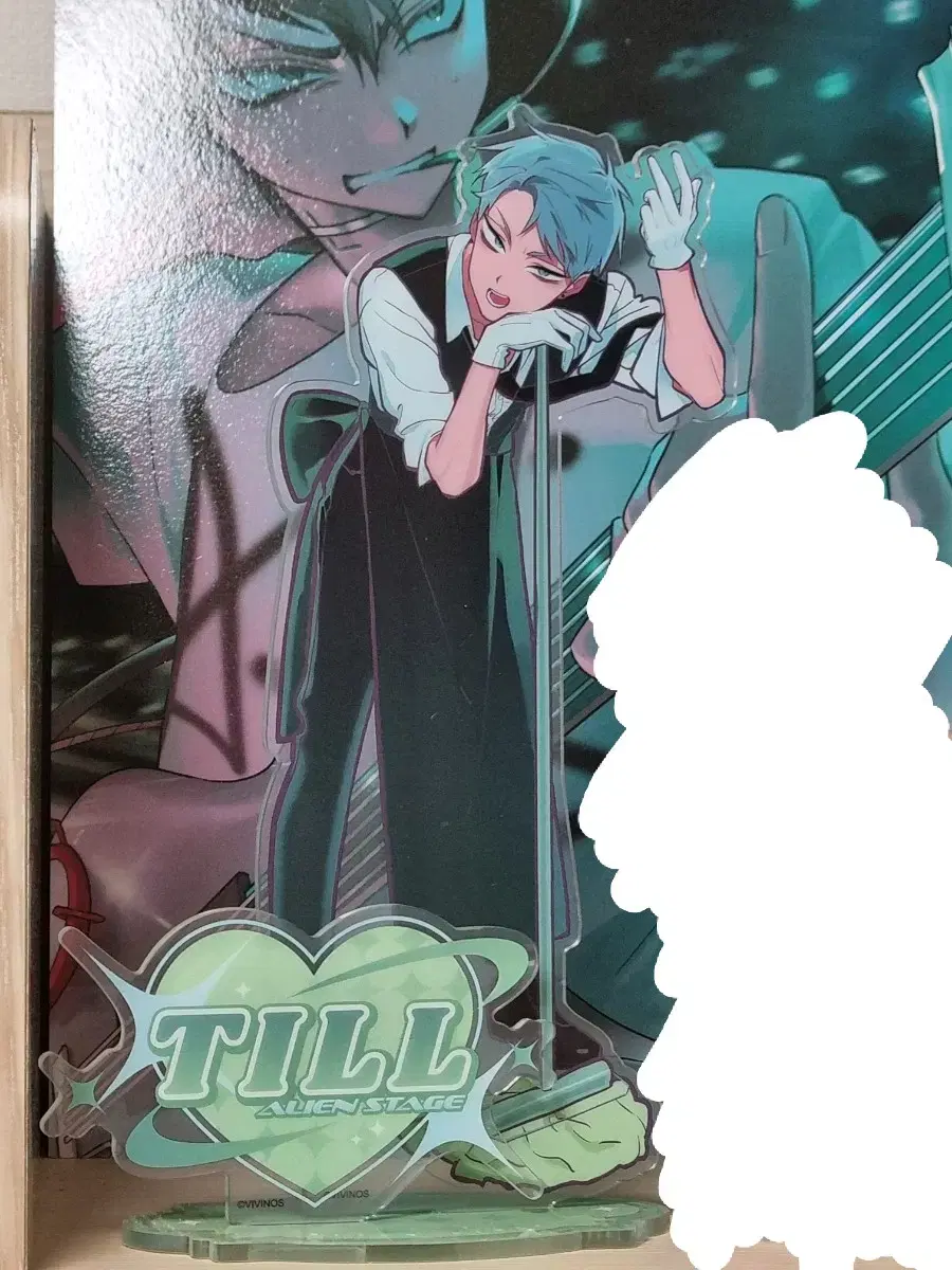 Aste Made Teal acrylic stand sells