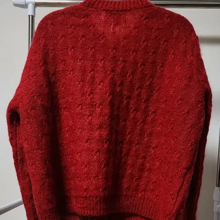 시엔느 가디건 Anne Mohair Cardigan (Red)