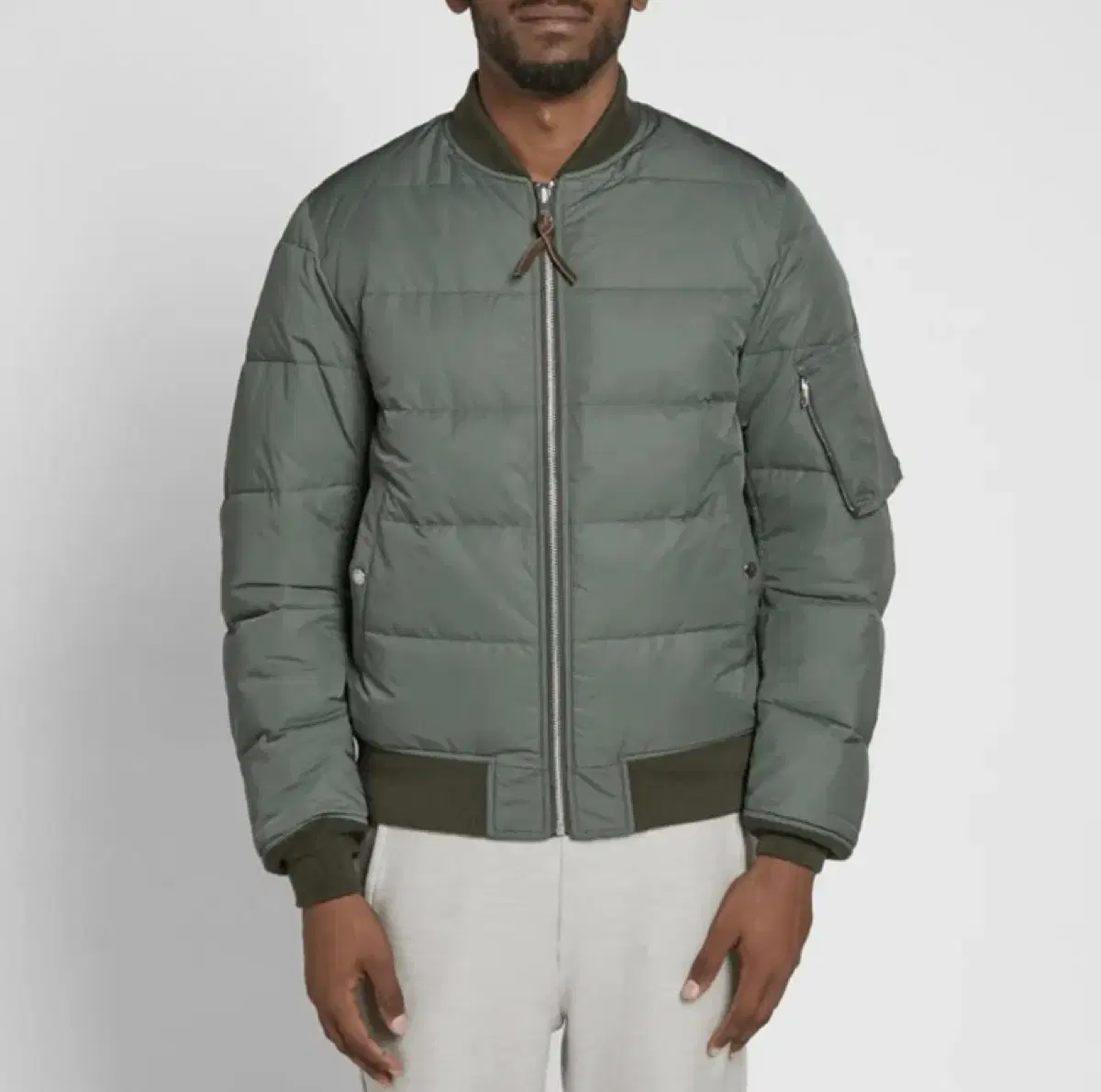 [M] Nanamika Reversible MA-1 Down Jacket Bloo