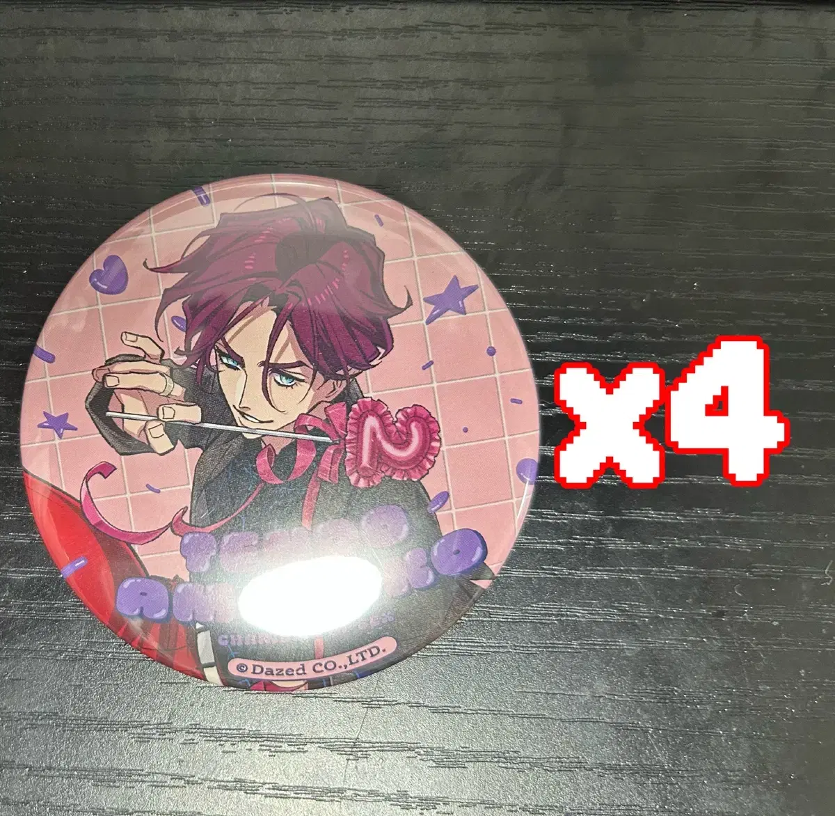 Tendo Amahiko birthday Canbadge