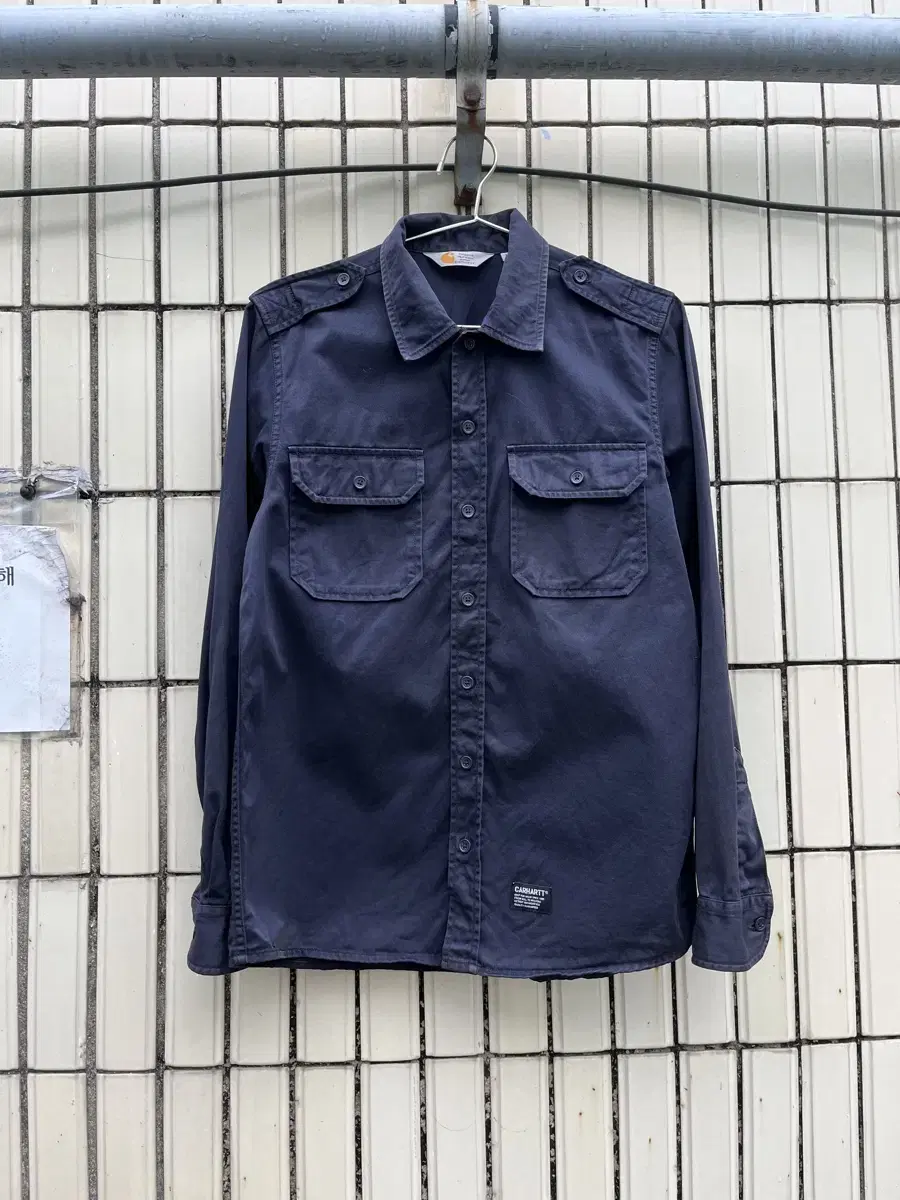 Calhart Vintage Military Workshirt Navy