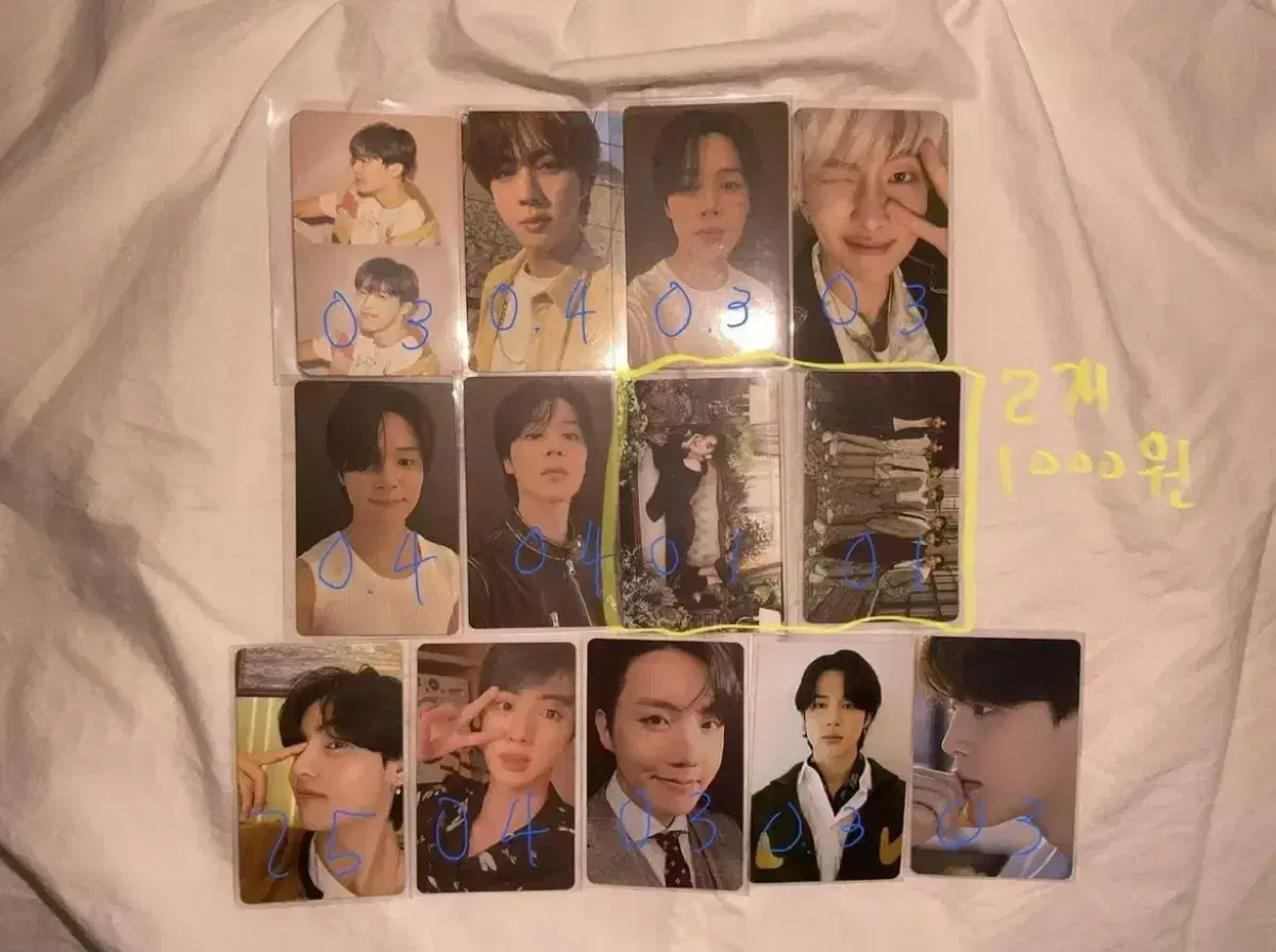 BTS bangtan BTS Photo Card photocard bulk Disposal