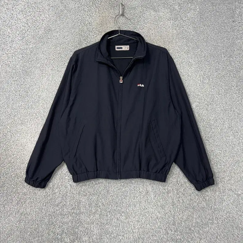 Wheeler Vintage Logo Navy Windbreaker M