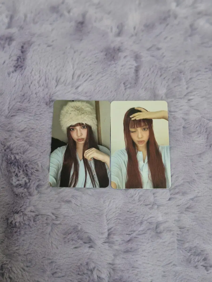 New Jeans hyein Housewife Bubblegum Weverse Album C Version Photo Card Set WTS