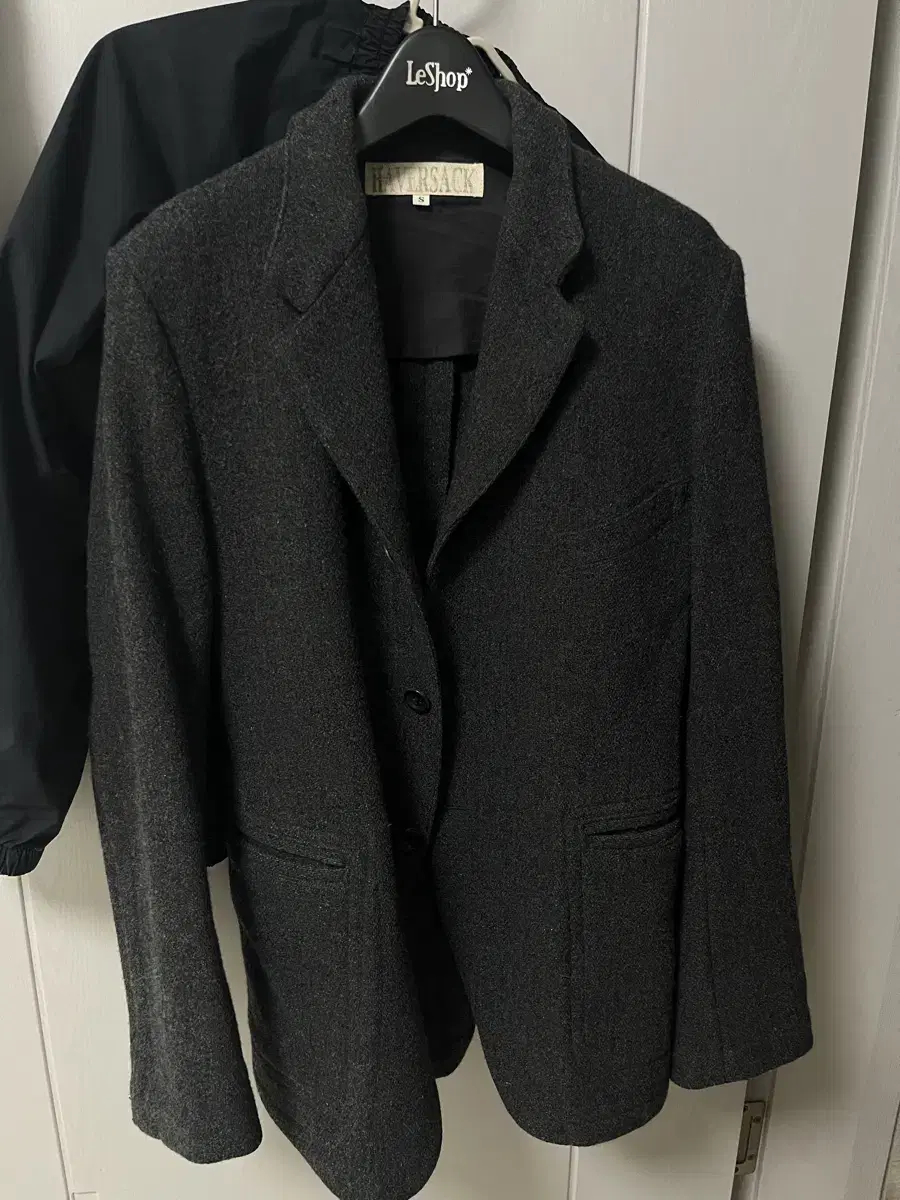 haversack wool blazer