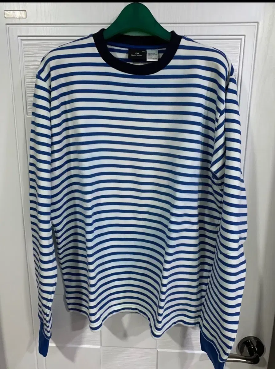 [XXL] Polsmith bloo Striped Long Sleeve