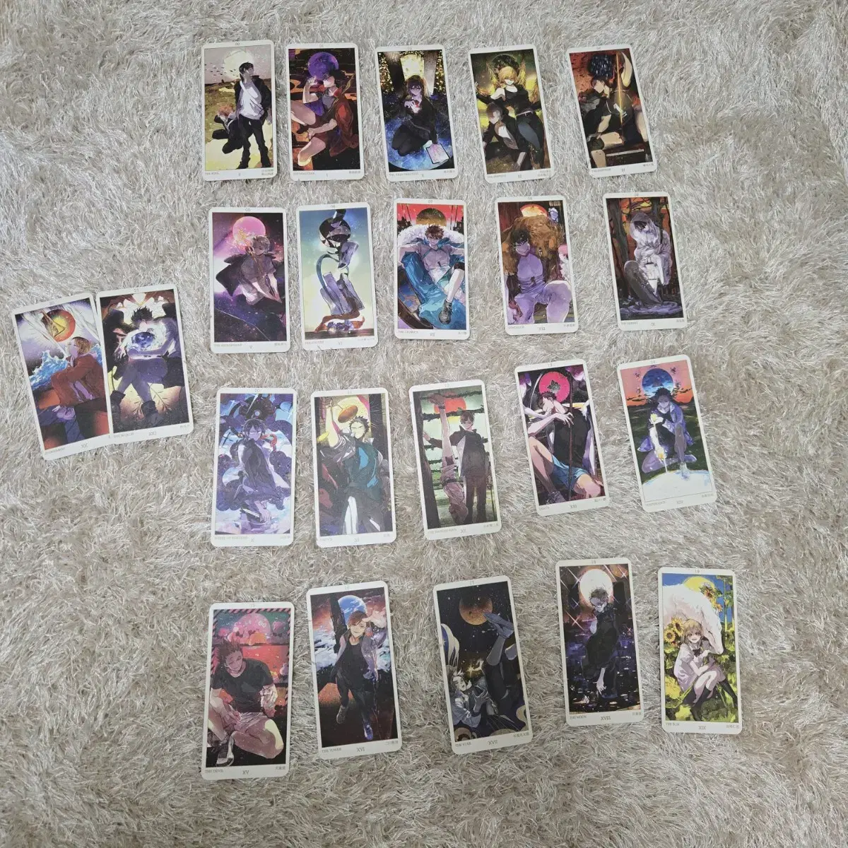 Haikyuu unofficial goods sells tarot card tarot card tacks