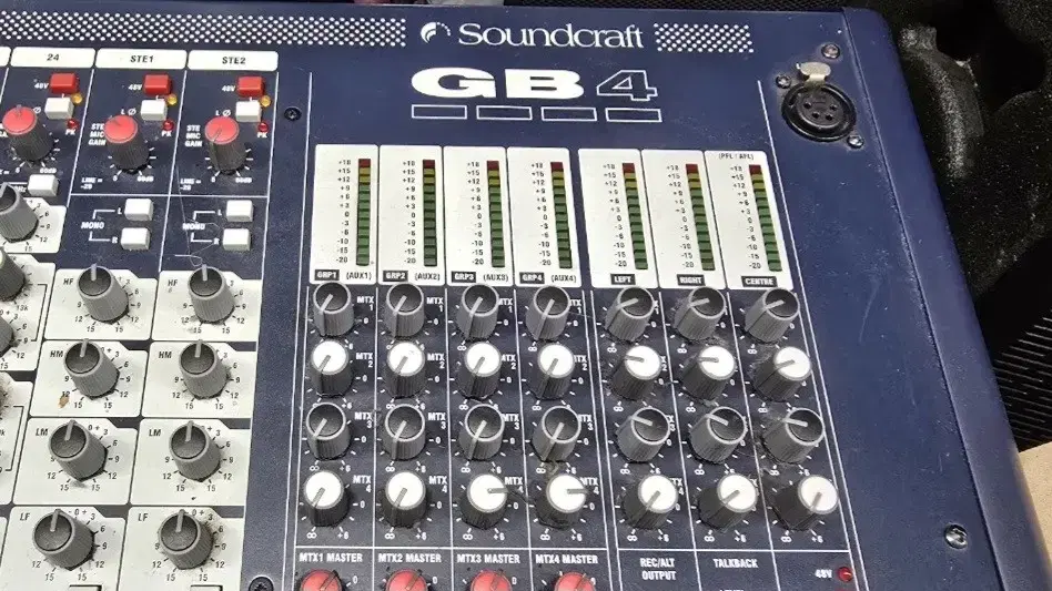 soundcraft GB4 24ch 믹서