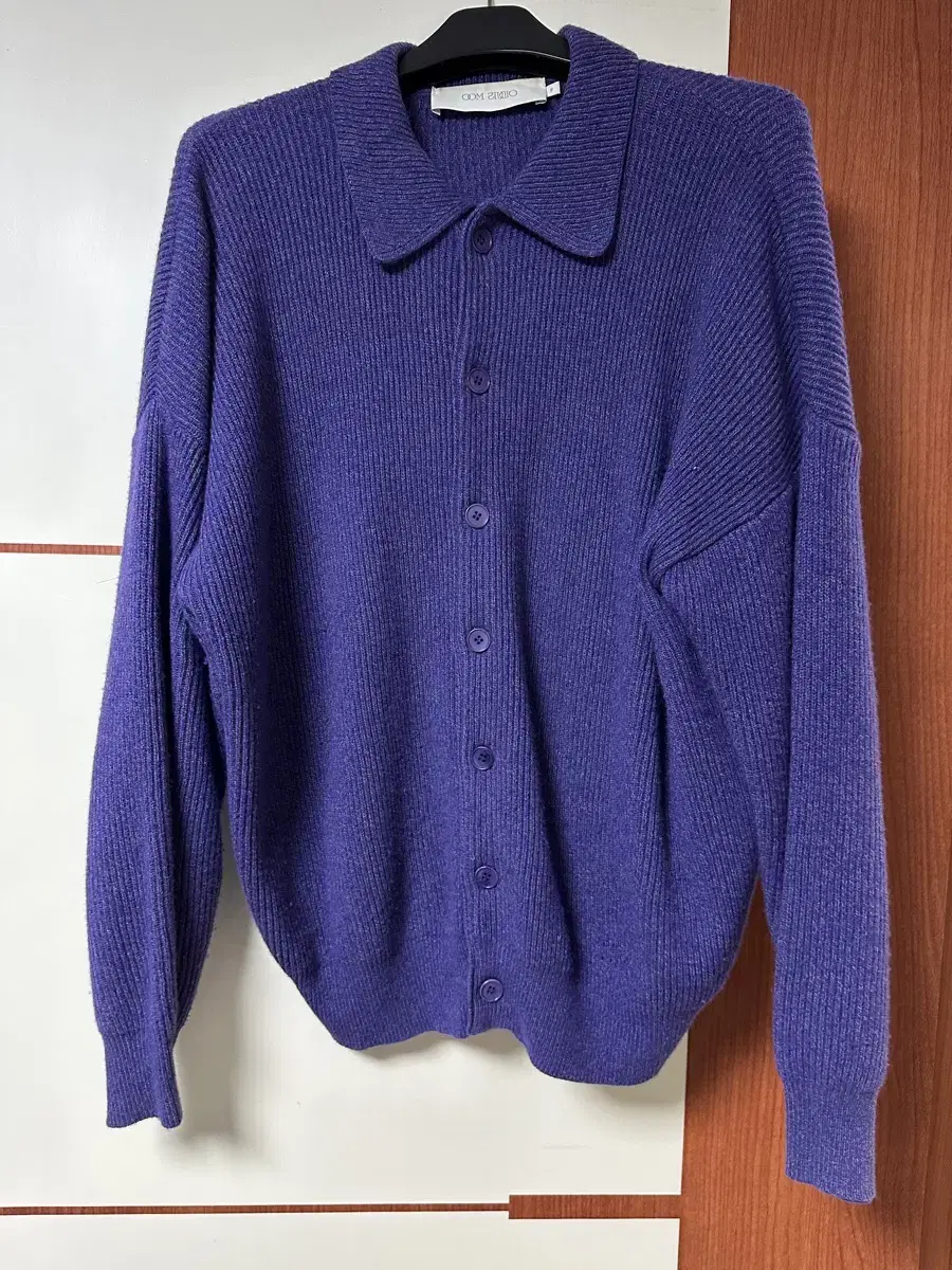 OOhm Studios Men kara Cardigan Purple Freesize