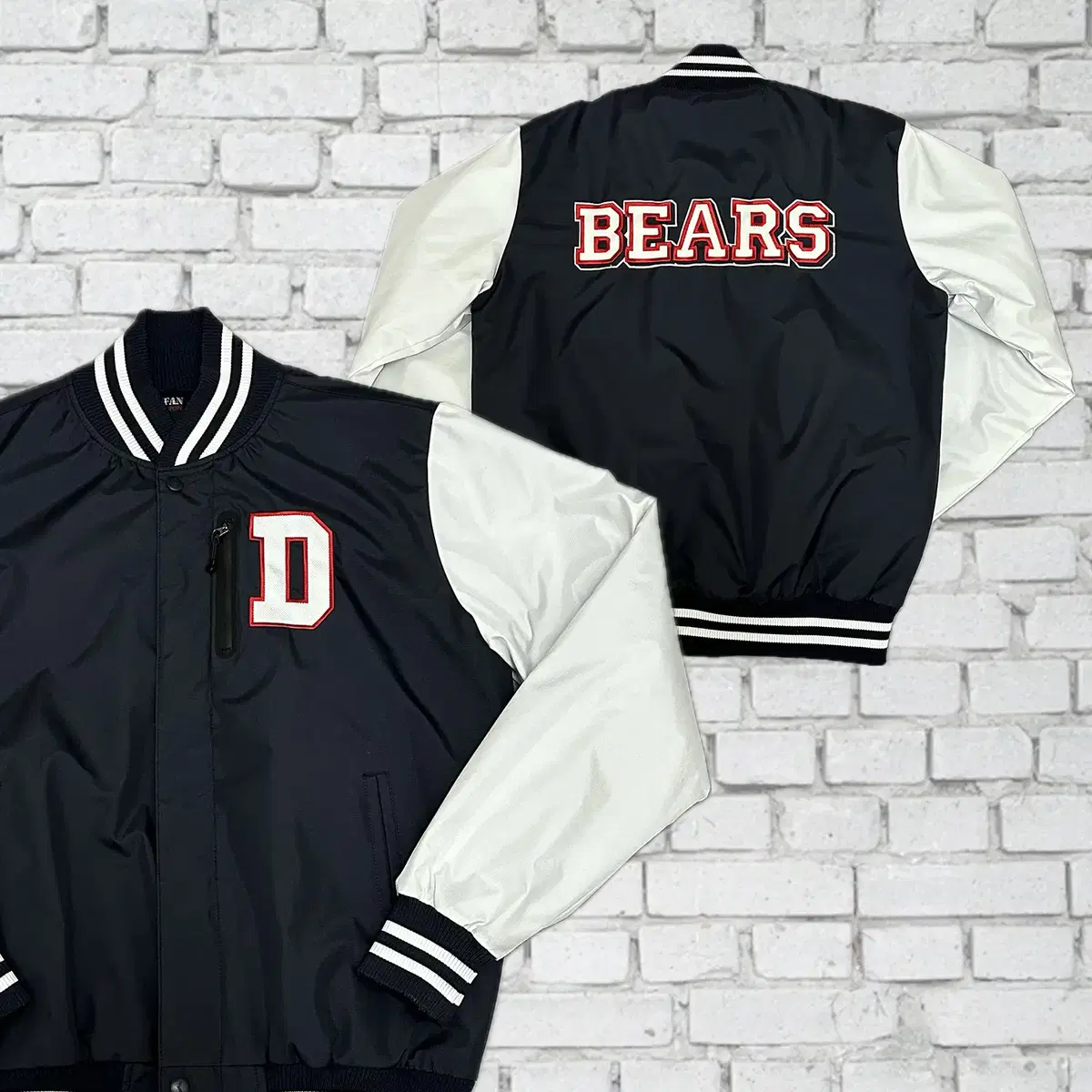 (1585) Wippen Doosan Bears Winter Jumper Baseball Jumper L