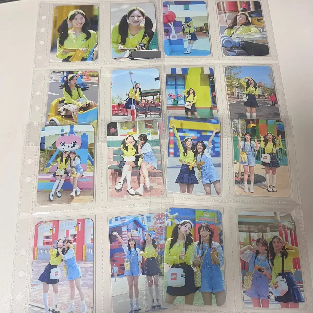 Oh My Girl arin hyojung LEGOLAND KB Kookmin Card photocard Photo Card Transfer