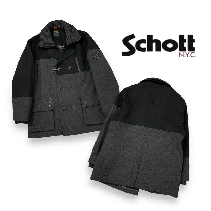 Short Detail Heavy Coat Jacket S04157