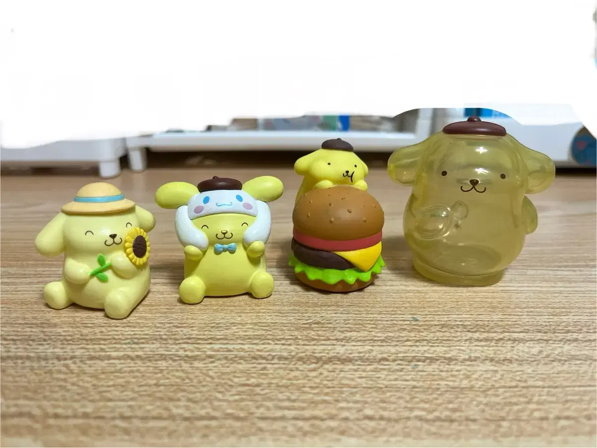 Sanrio Pompompurin Figures Genuine