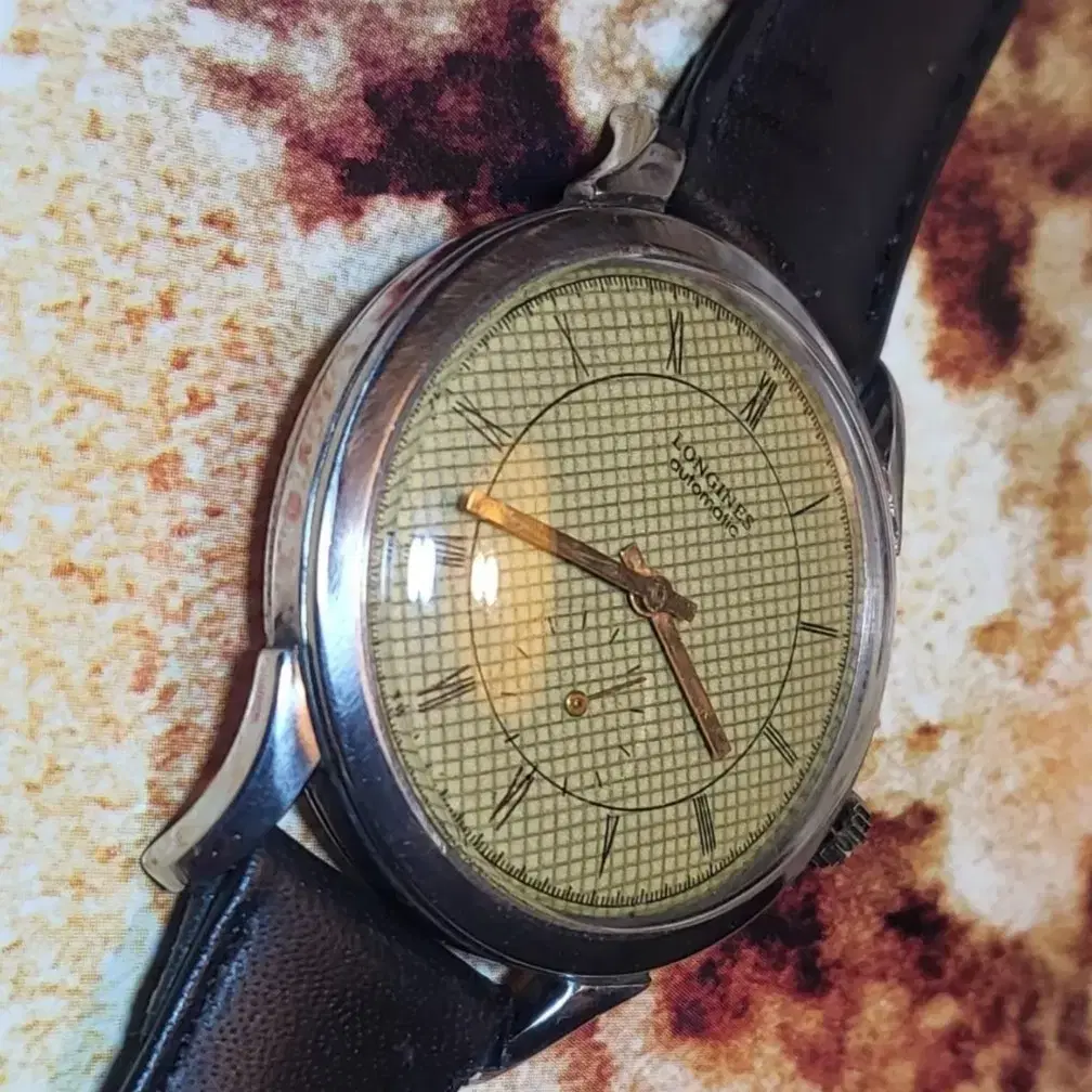 # 95 ) LONGINES  RARE VINTAGE AUTO