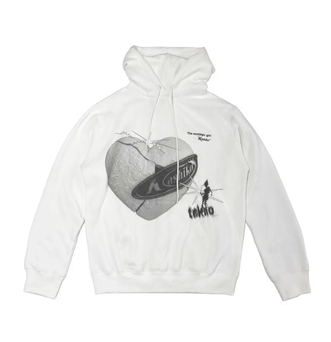 카시코 러브 후디 후드 기모O Kashiko Love Hoodie