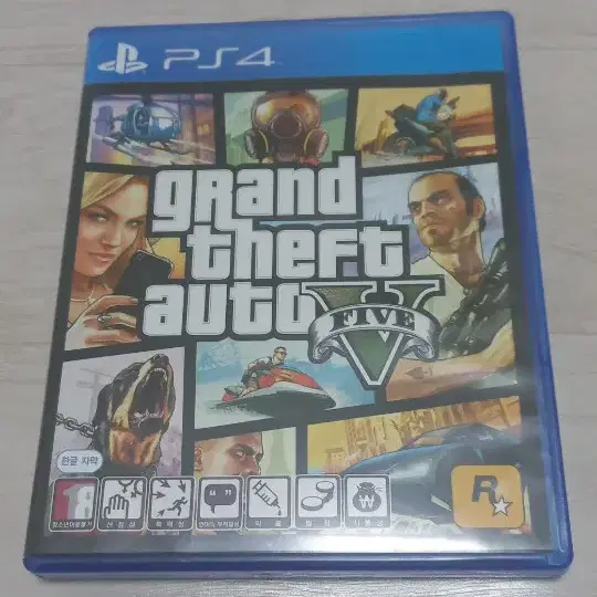 플스4 게임 GTA5 일반판 한글자막 (지도 미포함)