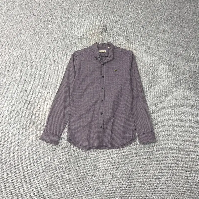 Lacoste Slim Fit Logo Check Shirt XS