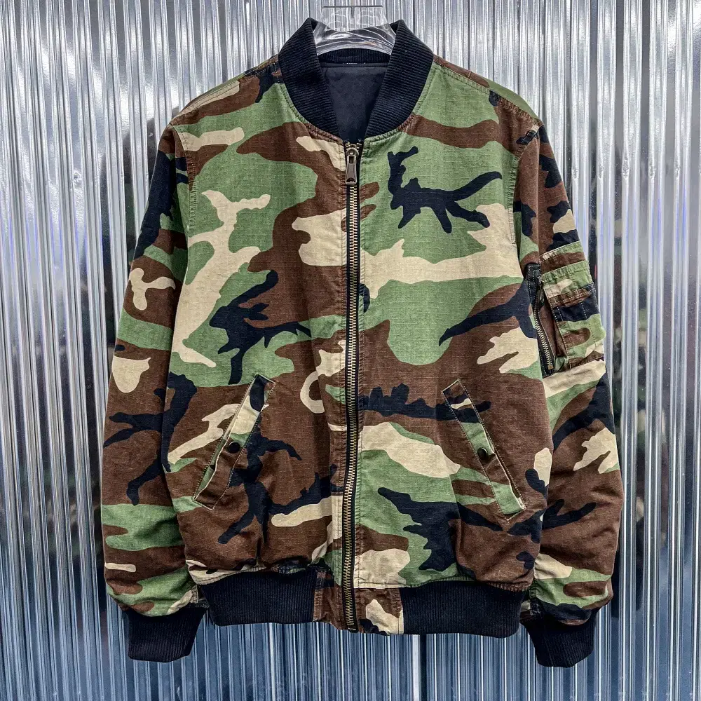 Supreme Reversible Military MA-1 Camo Jacket (Domestic XL) CE762