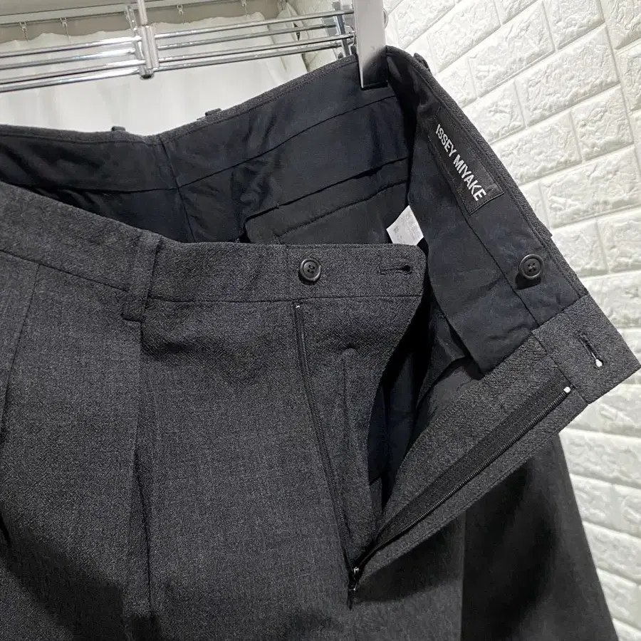 Issey Miyake wool slacks