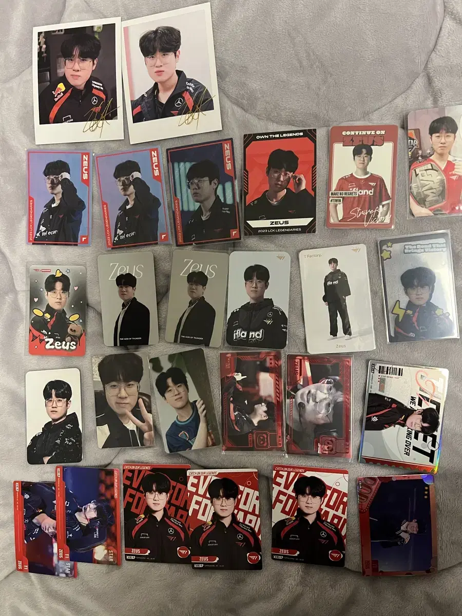 Sell T1 Zeus Photo Card bulk 