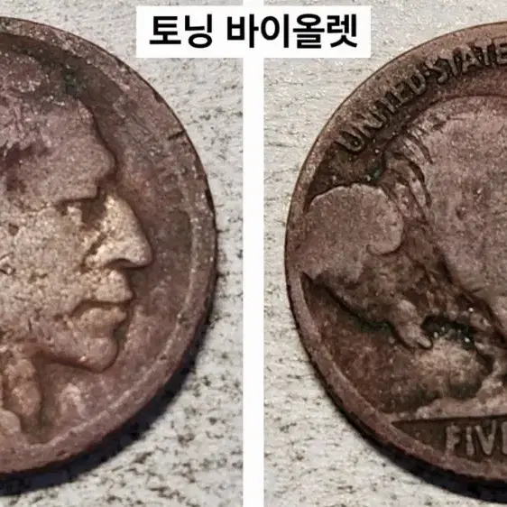 소전에러 동전 미국주화 버펄로 니켈 1925년 ??