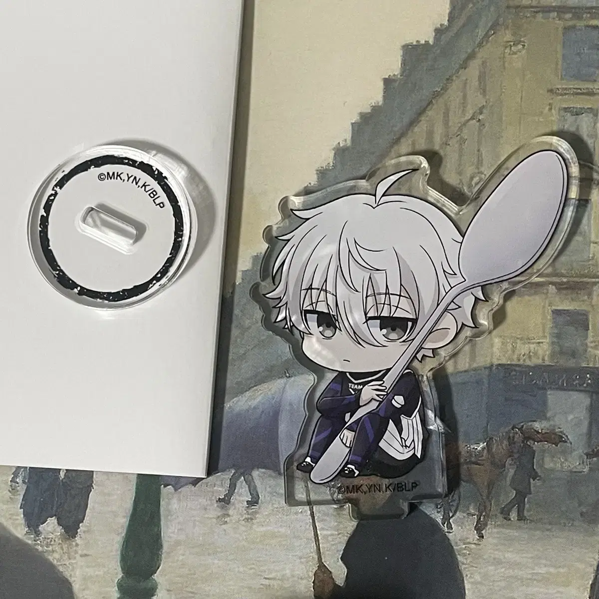 BLUELOCK Nagi Seishiro Mogufure acrylic stand