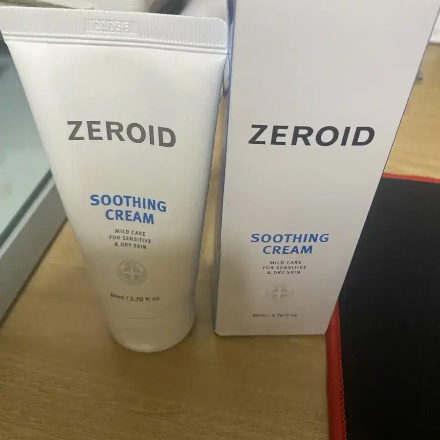 ZEROID 수딩 크림 80ml (새상품)