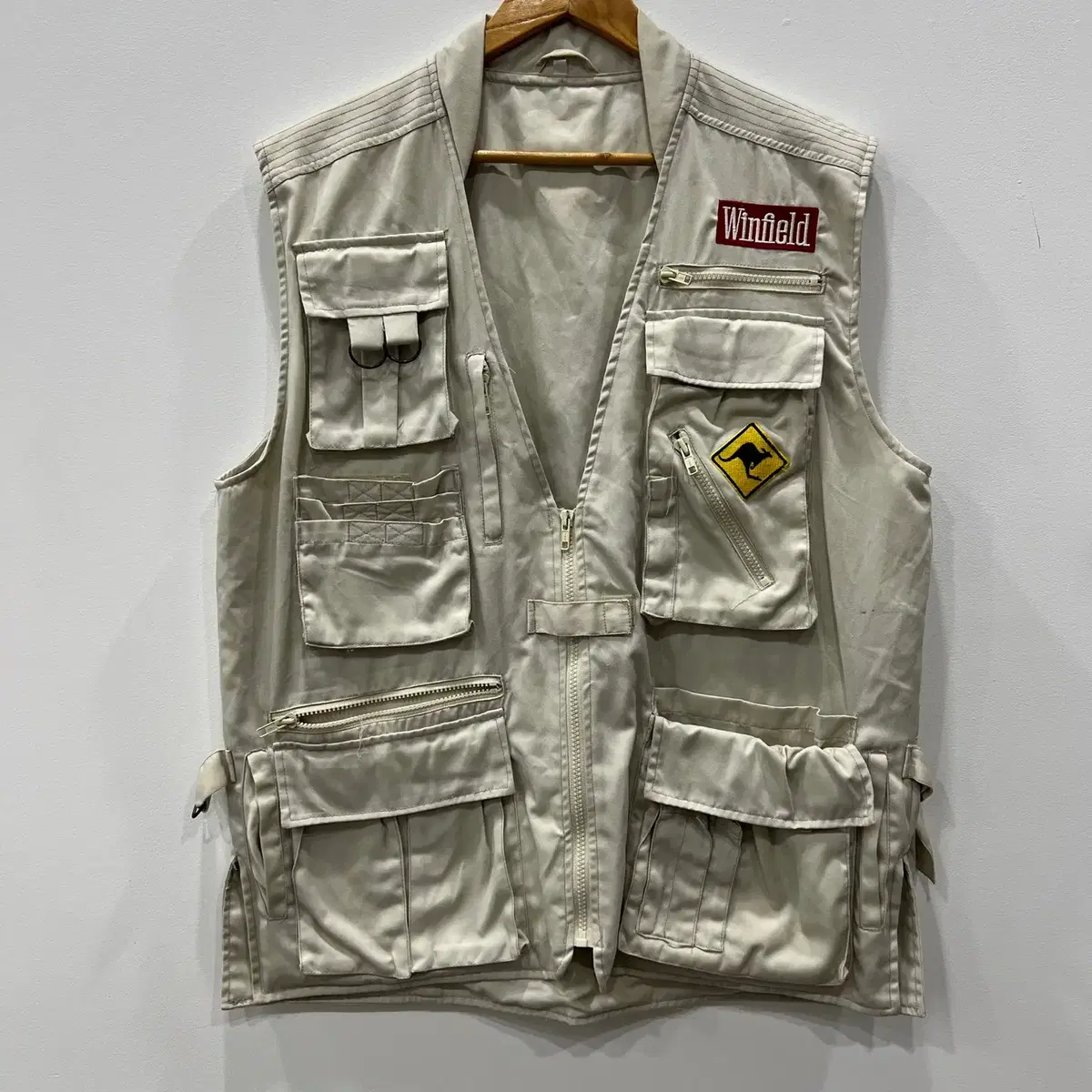 Winfield Amecazi Work Vest White Vest Size 110 Recommended