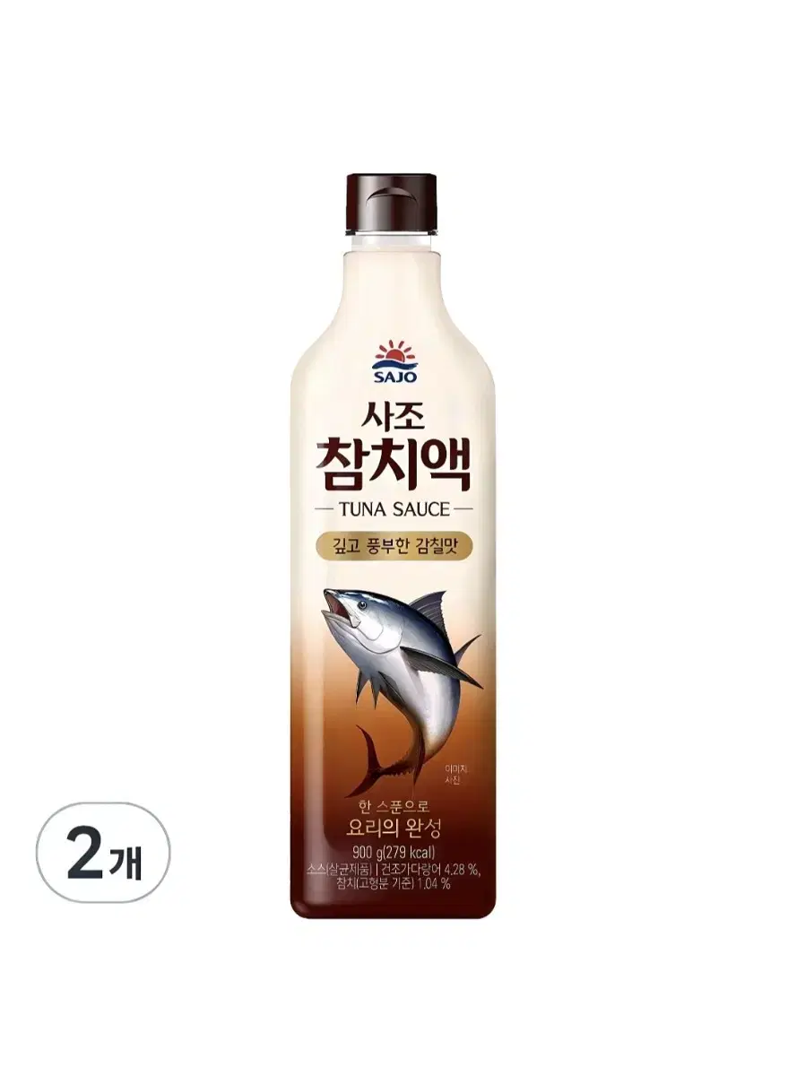 무료배송) 사조 참치액 900ml 2개 참치액젓 액젓