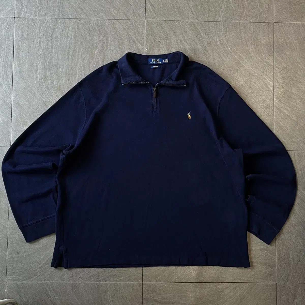 Polo Domestic Store Genuine Navy Eastripe Vahn Zip Up