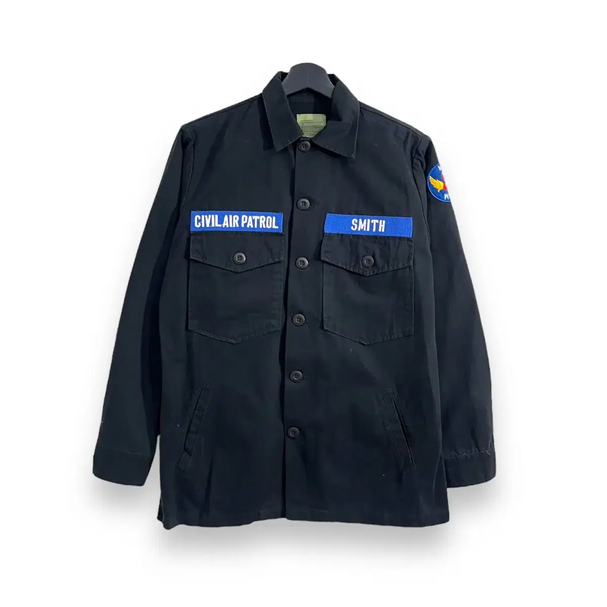 Wanwon Shop AIRPATROL Military Patch Shirt Jacket