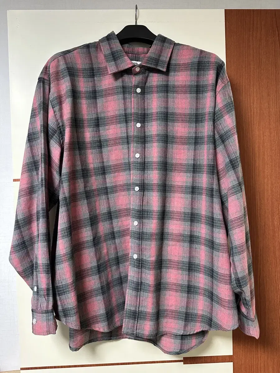 Hourglass Eight Seconds Check Flannel Shirt Size L