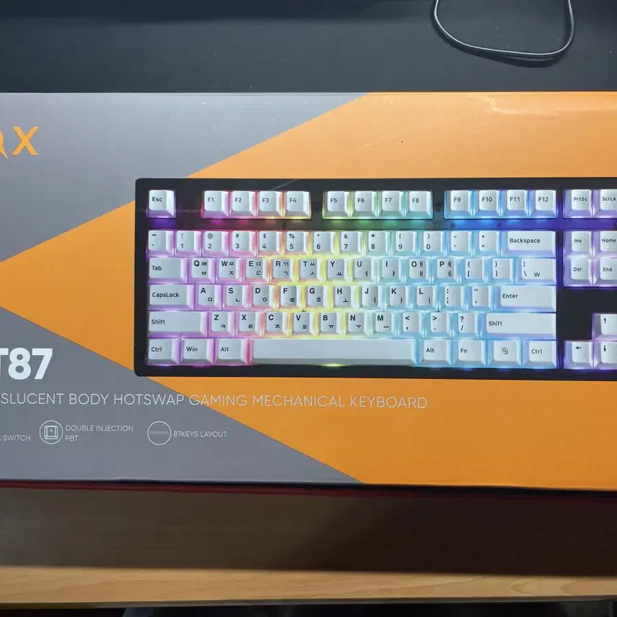 COX 유선 키보드 CKT87 RGB