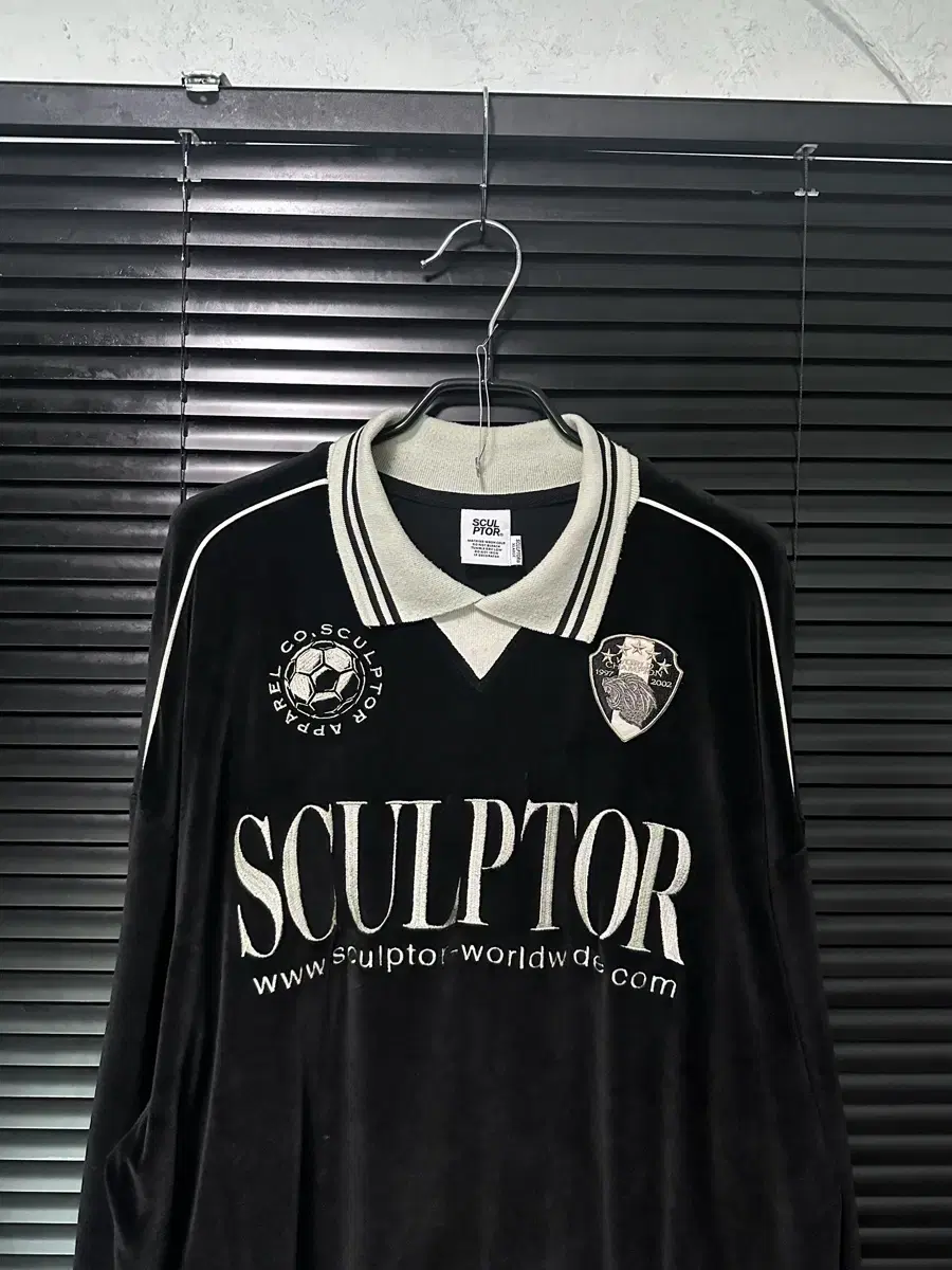 Sculptor Soccer Blockcore Blatt Velvet Ivory kara Man to Man Velour XL