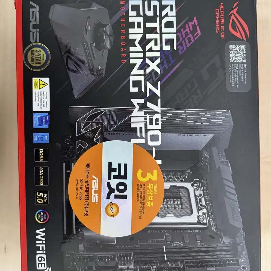 ASUS ROG STRIX Z760-i 팝니다