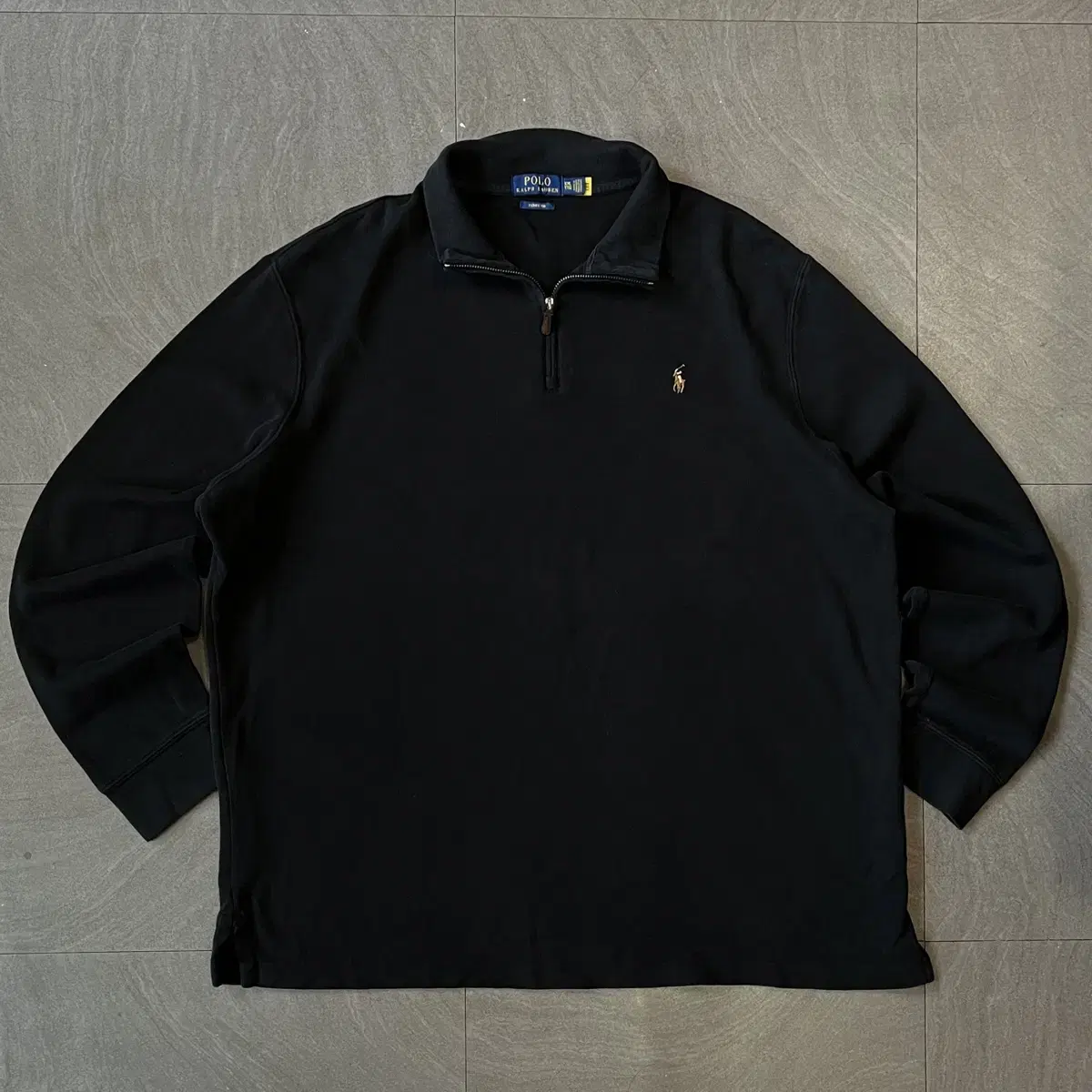 Polo Domestic Store Genuine Black Eastripe Vahn Zip Up Knit