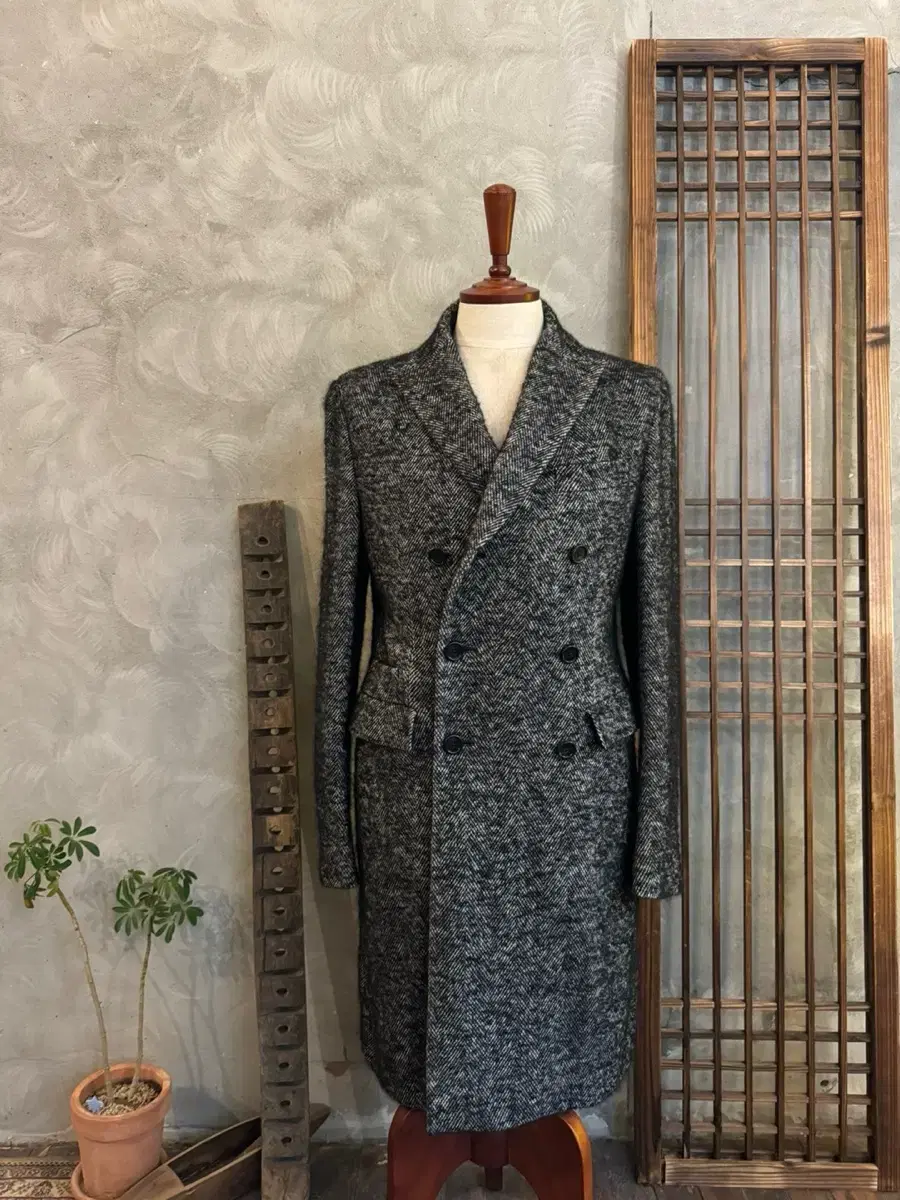 Zegna Double-breasted Coat Men100