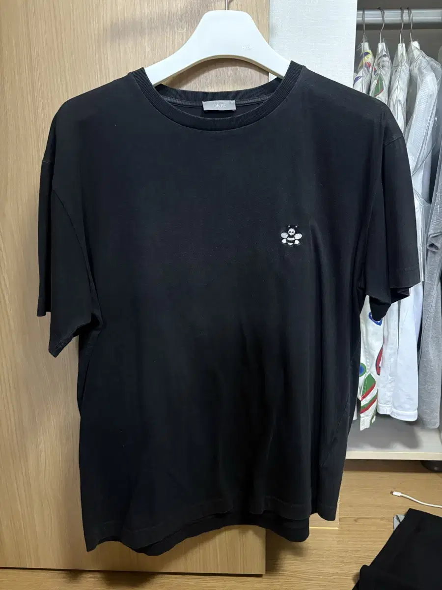 Dior X Kaus Bee Logo Short Sleeve